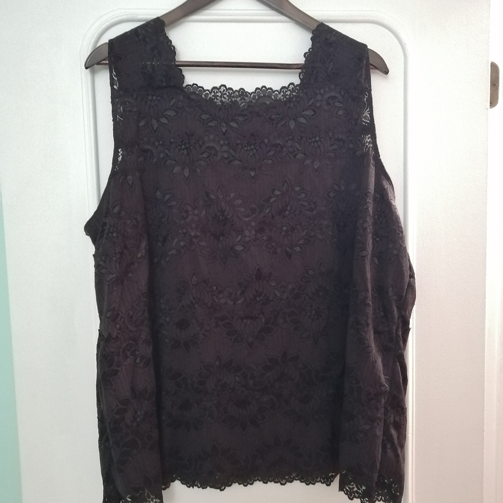 Penningtons  Lace Sleeveless Blouse - Picture 2 of 7
